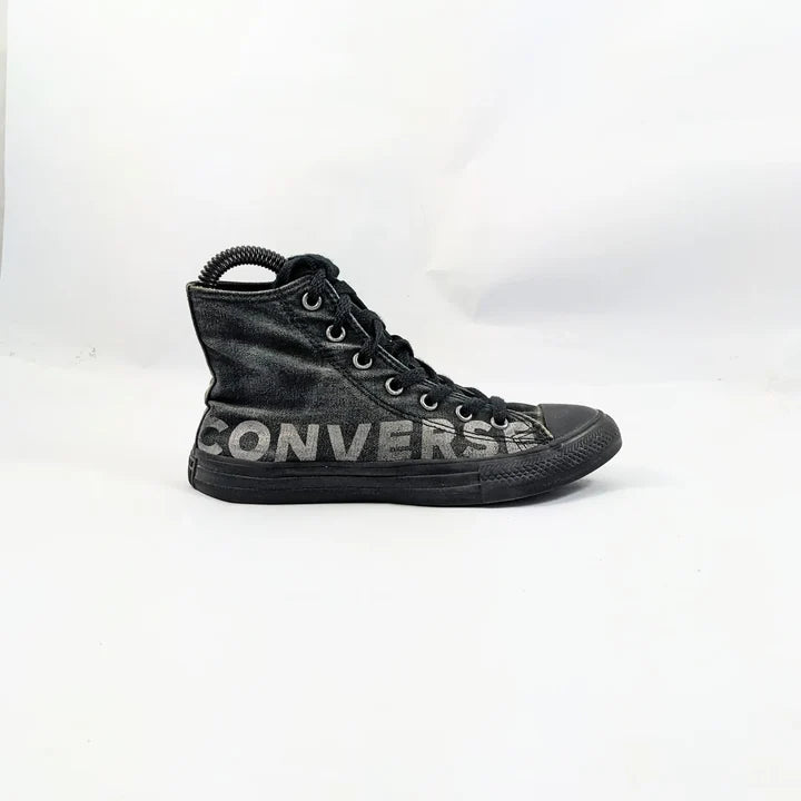 Converse Black Hightops Kids